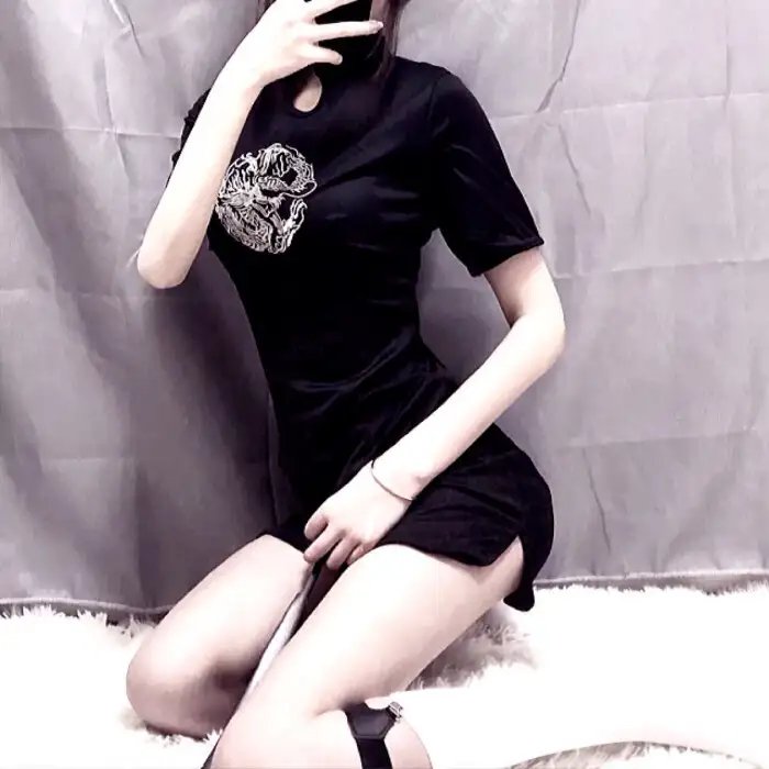 冬天的女子